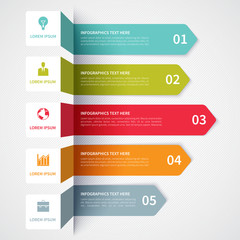 Modern Minimalistic infographics  banner