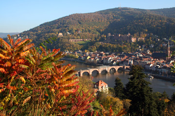Heidelberg, Germany / Heidelberg is a popular tourist destination due to its romantic and...