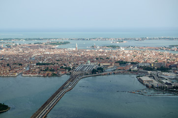 Obraz premium Venice, From the Air