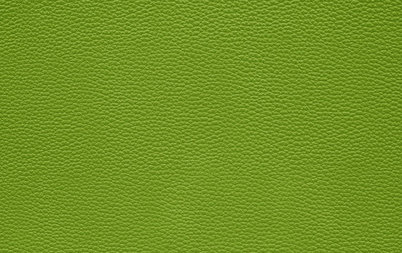 Green leather texture background
