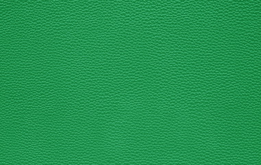 Green leather texture background