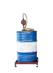 Isolated manual gasoline pump