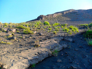 Le volcan Stromboli en activité