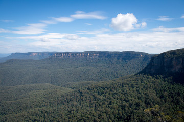 Les blue mountains