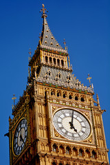 Fototapeta na wymiar Big Ben clock tower London UK