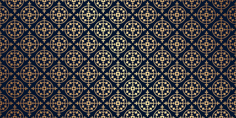 Vector card with a gold pattern. Design elements in a gothic style. Perfect for greetings, invitations and announcements. Vector file