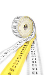 Measuring tape of the tailor for you design