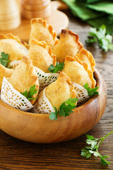 empanadas - Argentine fried meat pies.