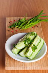 Pickled cucumbers