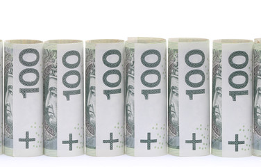 pieniądze, polska, banknoty, złotówki © milushka