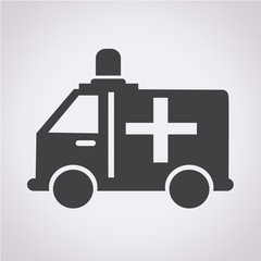 ambulance car icon