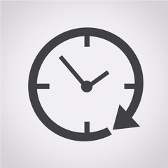 24 hour clock Icon