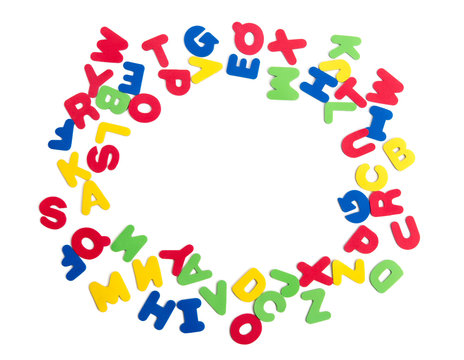 Buchstaben-Rahmen