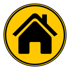 Home symbol button.