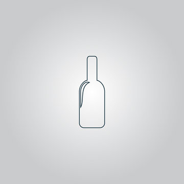 bottle of alcohol icon