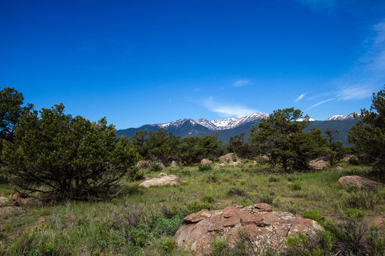 Collegiate Peaks of the Sawatch Range of the Colorado Rockies