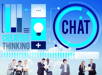 Chat Chatting Communication Connection Networking Concept