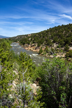 Arkansas River in the Rocky Mountains of Colorado