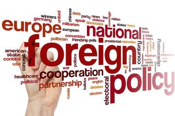 Foreign policy word cloud