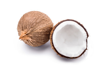 Fototapeta na wymiar close up of a coconut