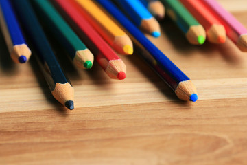 Colorful pencils