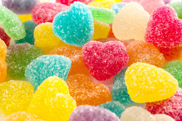 Colorful sweet candies - obrazy, fototapety, plakaty