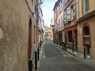 Fototapeta na wymiar Street in Toulouse