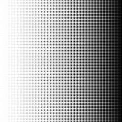Vector illustration of Halftone squares