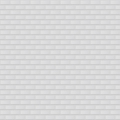 Vector illustration texture of white brick