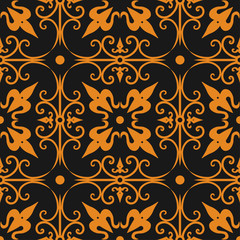  seamless ornament pattern -  vector