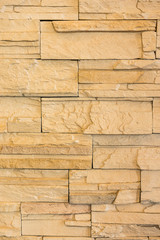 Sand stone wall background.