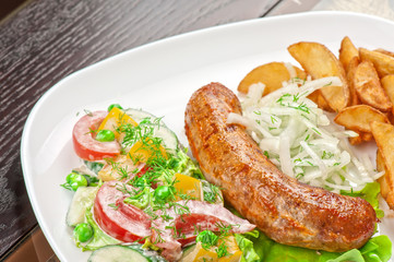 Roasted sausage