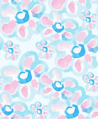 watercolor seamless Pattern