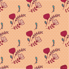 Sample floral background