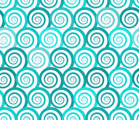 Fototapeta premium Spiral seamless pattern
