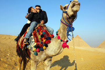 Kiss in Egypt