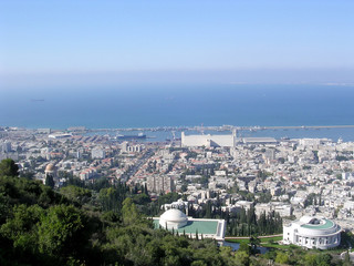 Haifa lower part of the city 2004
