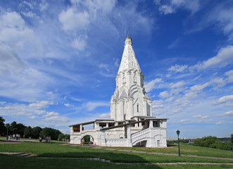 The Church of the Ascension (1532) in Kolomenskoye, Moscow, Russia.  