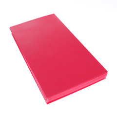 red envelope isolated on white background for gift