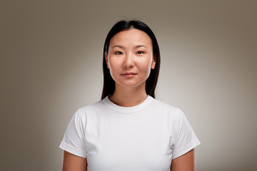 Portrait of young asian woman