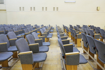 Interior of a auditorium