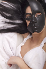 Girl with the mask