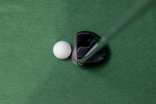 Golf club and ball