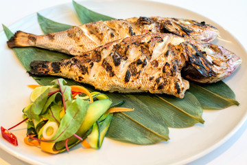 grilled fish