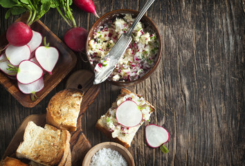 Radish butter