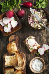 Radish butter