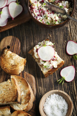 Radish butter