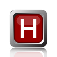 Obraz premium Hospital icon