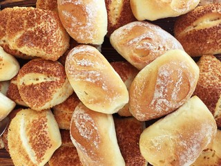 Fresh mixed bread