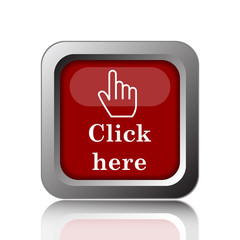 Click here icon